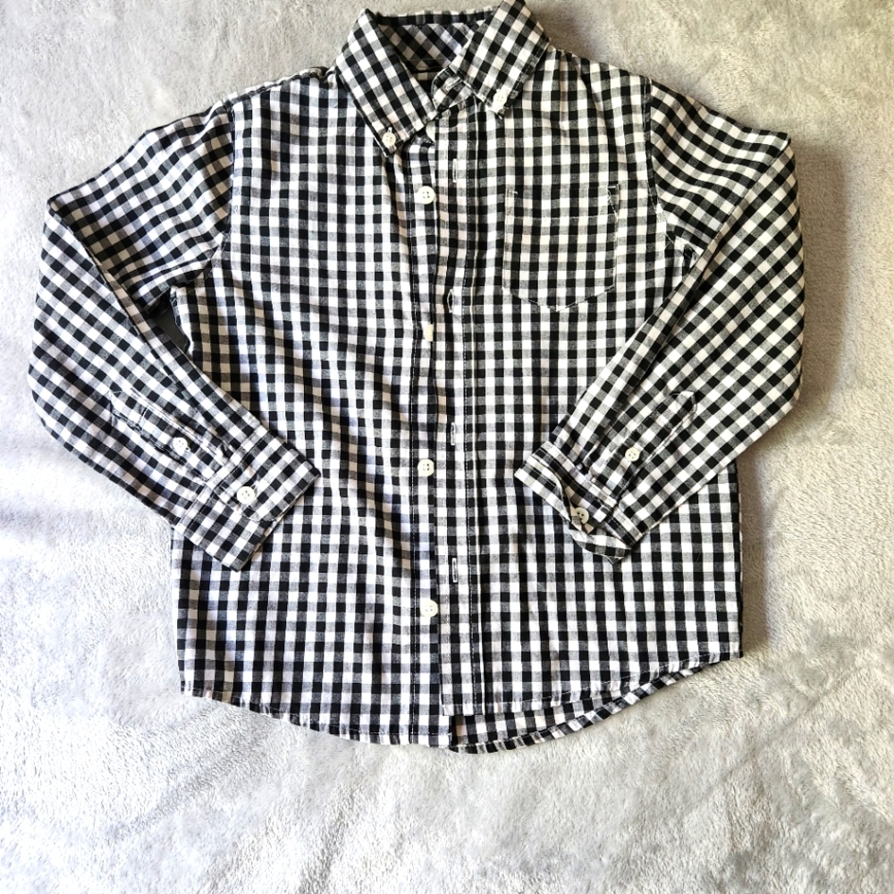 Boys plaid shirt